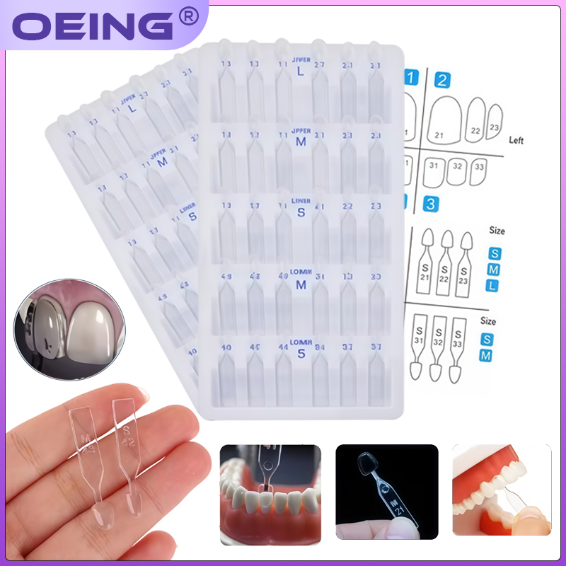 1 Set Dental Veneer Mould Kit  - Teeth Whitening Moulds 评论和价格