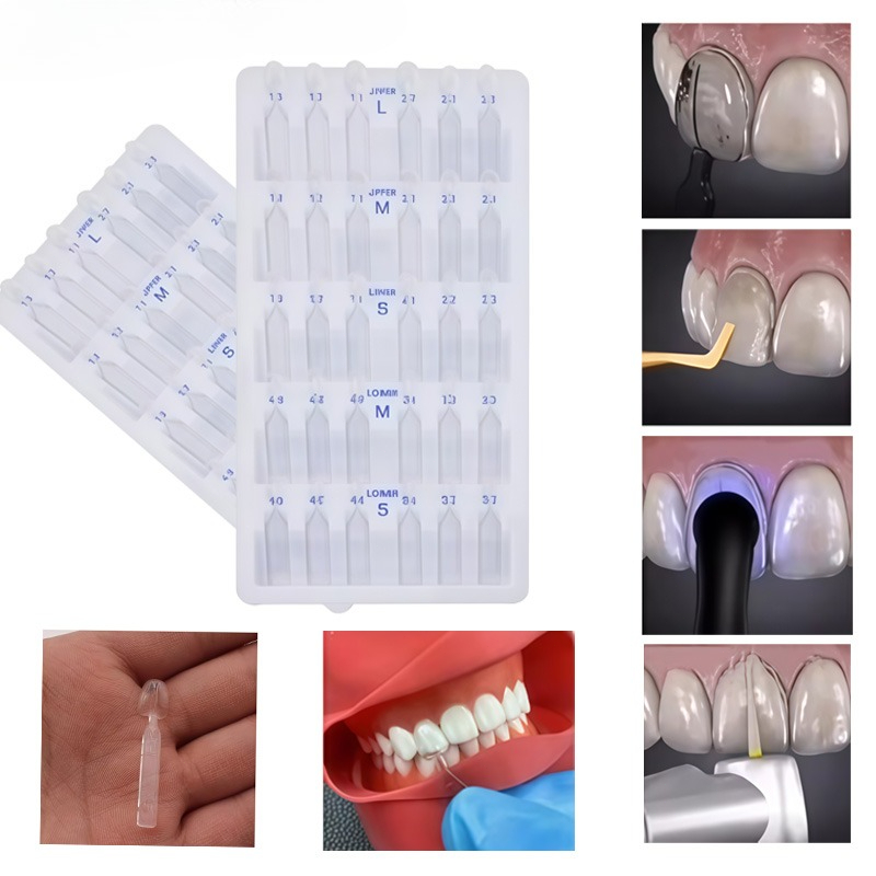 1 Set Dental Veneer Mould Kit  - Teeth Whitening Moulds 评论和价格